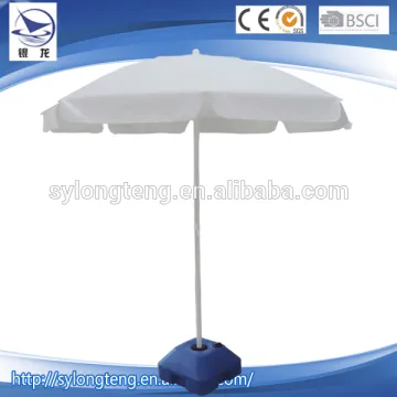 2M White Air Vented System 160G Polyester Umbrella