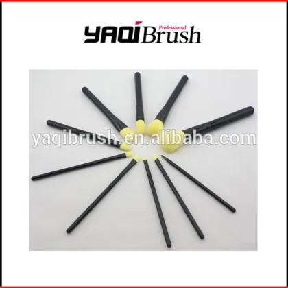 High quality makeup brush set makeup black bag