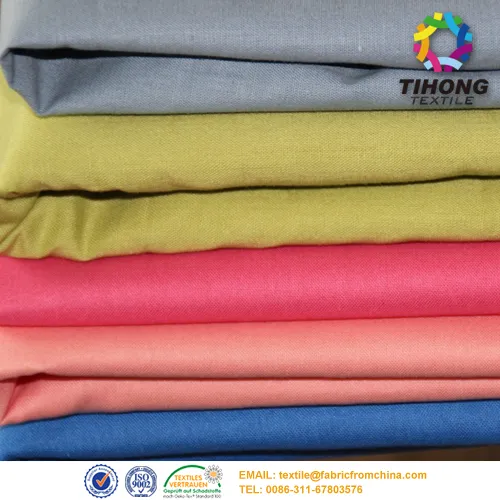 Plain poplin lining polyester cotton fabric price