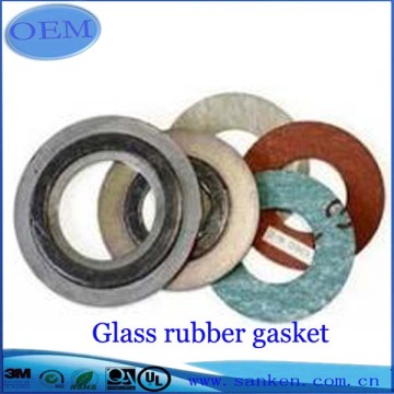sanken oem round flat glass rubber gasket