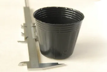 Pe Black Nursery Plant Pots Poison-free Durable For Greenhouse