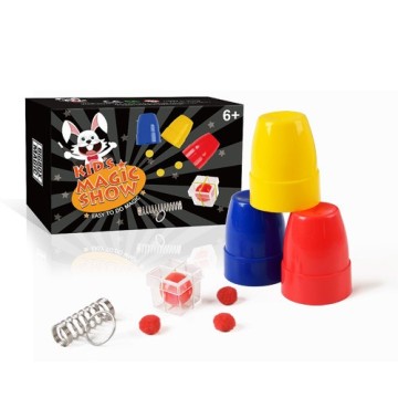 Wholesale magic kit for kids with three popular magic tricks each box