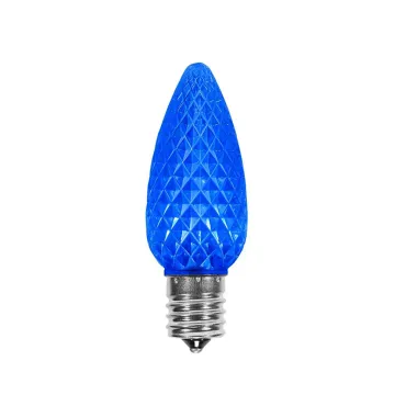 LED C9 Purple Bulb Christmas Tree Decoration