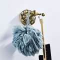 Flower chassis antique craft clothes hook brass bathroom hardware pendant coat hook