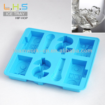 Eco-friendly Hip hop novelty style ice cube trays