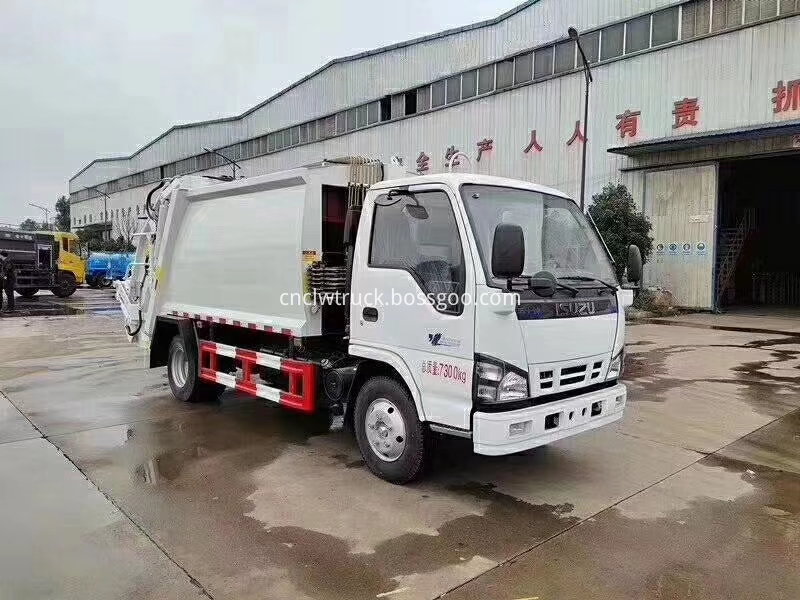 ISUZU garbage truck supplier