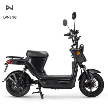 EEC Certified 48V24Ah Electric Motorcycle with LCD Display, 25km/h Speed Limit & Lithium Battery for Adults
