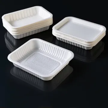 Disposable Cornstarch Salad Bowl with Lid