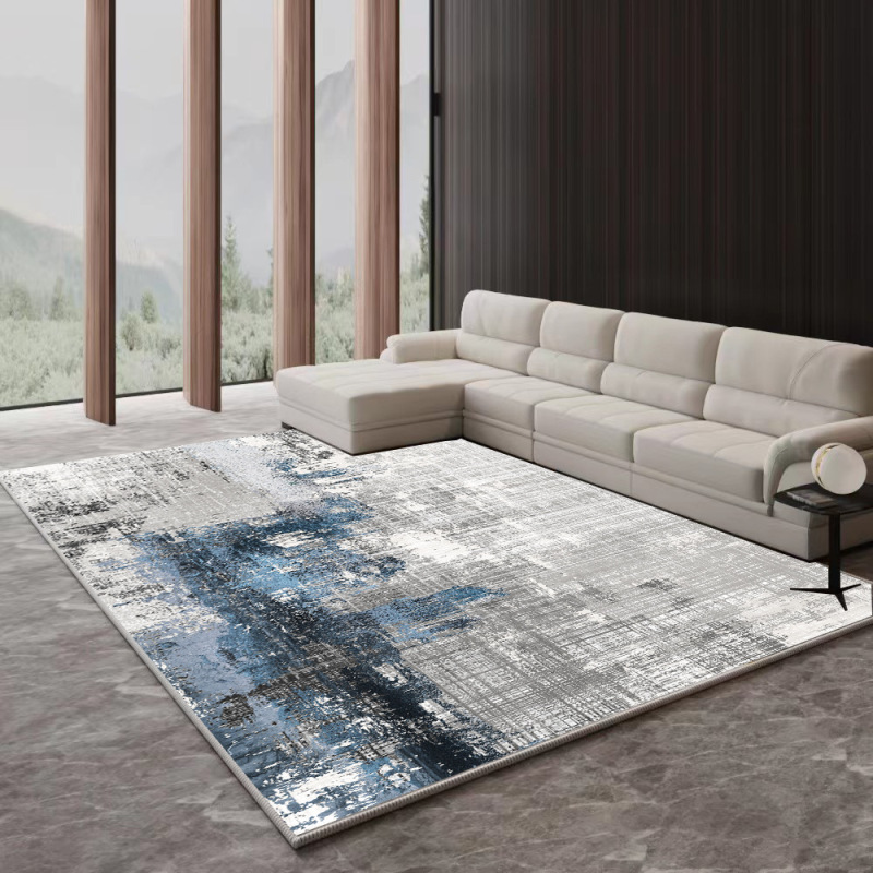 Modern Large Pink Cream Rugs for Living Room Décor