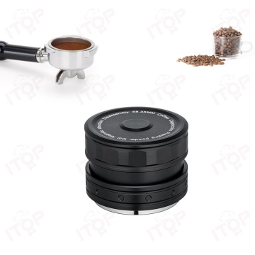 51mm-58mm Stainless Steel Espresso Tamper & Distributor for Pressure Bounced Gravitational Force