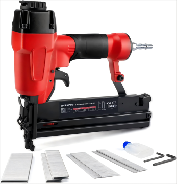 Cisvis 2-in-1 Durable Aluminium Nailer Gun Upholstery Stapler