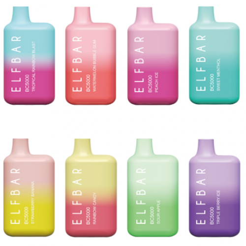 ELF Bar BC5000 Puffs USA Vape Recharge