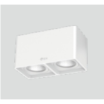 Holofotes montados na superfície quadrada de liga de alumínio