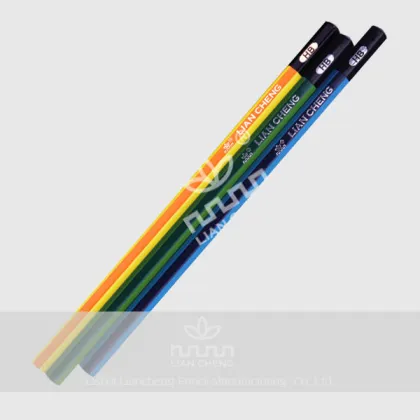 brand stationery stripe pencils in 10 piece set GS-HZ003