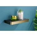 Modern Shelf With Black Slab Stone