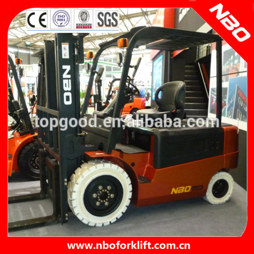 1.5 ton FB15 battery forklift, mini powered forklift with Italy Zapi engine