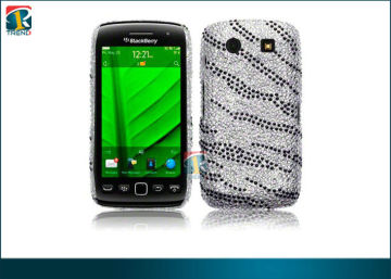 Diamond Bling Plastic Hard Cover For Blackberry Torch 9860 / 9850 / 9870 Protective Case