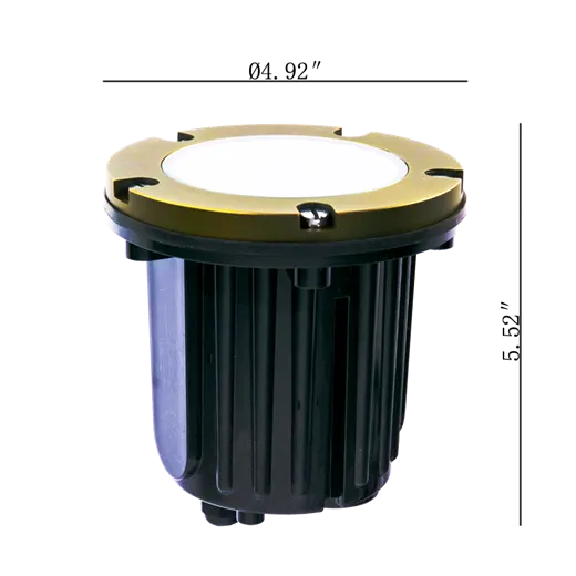 Fixture Well Light Solid Brass Fixture