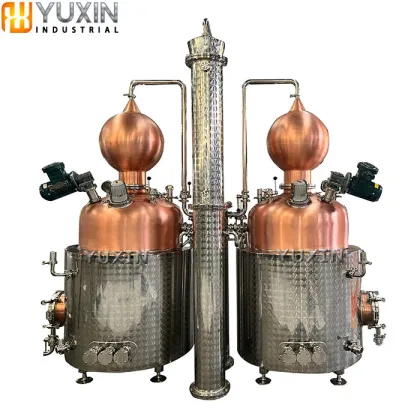 Copper Distillery Plant Equipment for Sale: Rum, Vodka, Whisky