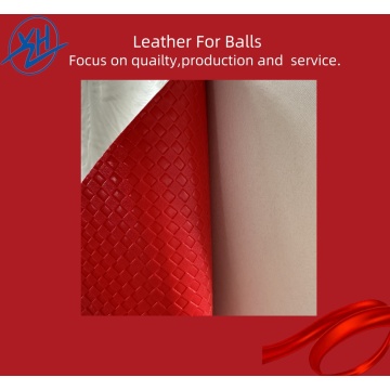 Cuero de PVC flexible para la producción de bola deportiva