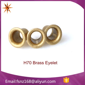 7.37mm x 3.99mm x 9.58mm H70 Brass Eyelet