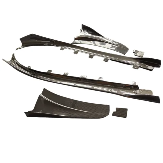 Carbon fiber skirt rear diffuser front lip spoiler car body kit for BMW I8