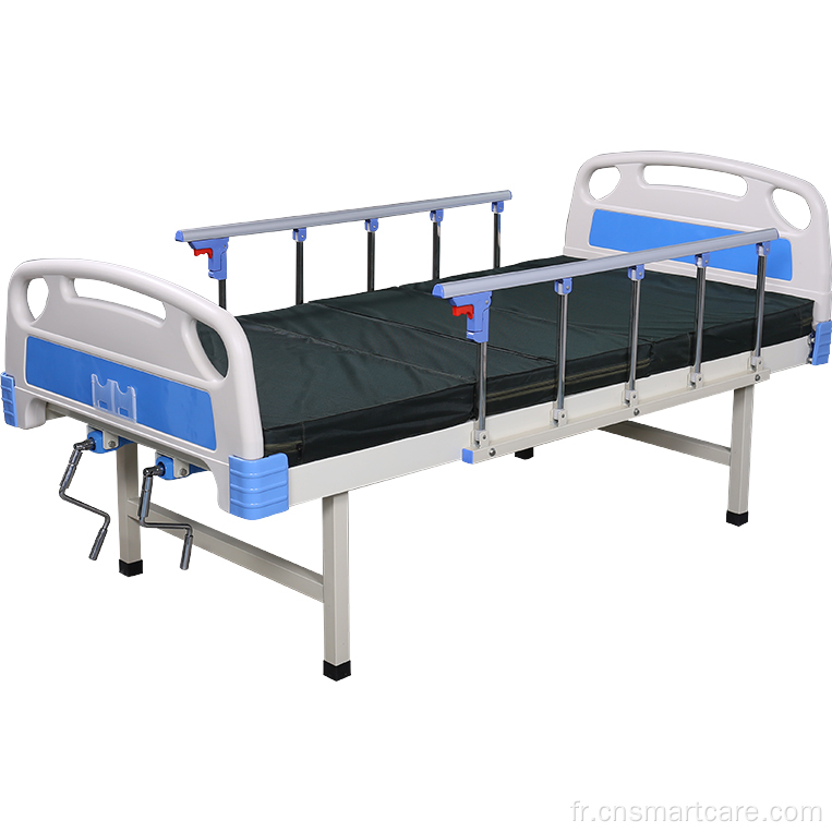 lit de lit d'hôpital ABS et pied de lit