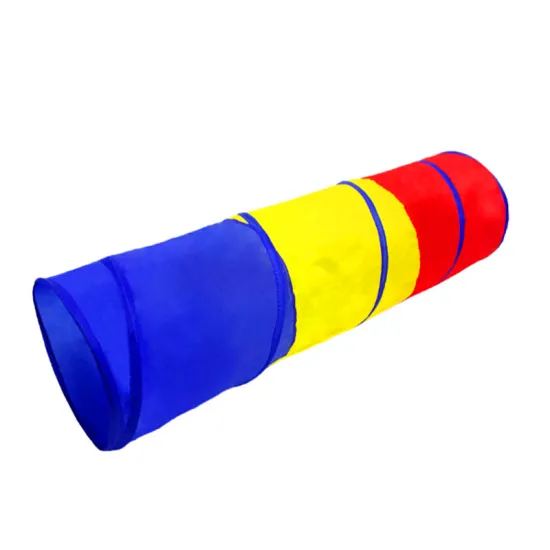 Portable Kids Tunnel Tents Three Color Indoor Kids Play House Tent Folding Outdoor Tube Crawling Game To The Tent Tunnel Toys