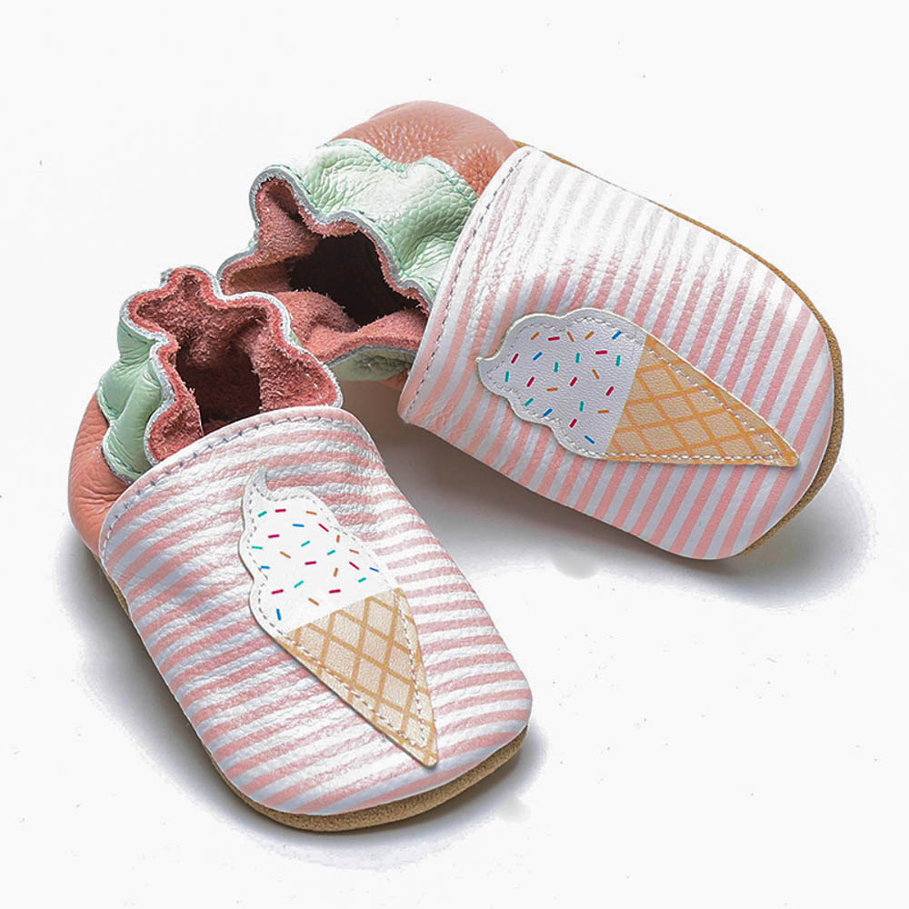Ice Cream Soft Leather Shoes