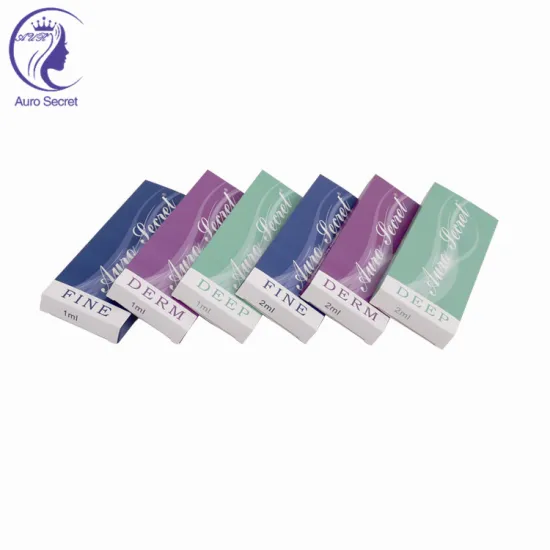 Hyaluronic acid enhancement filler injection for skin