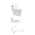 toto 9au002 one-piece 6 lpf toilet flapper