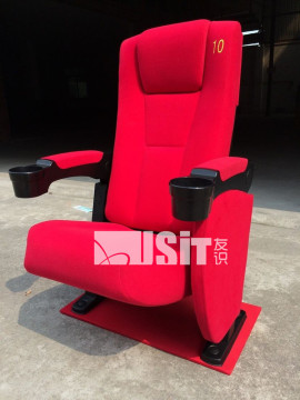 UA629C Guangdong theater chair/hot sale with cupholder cinema chair for sale