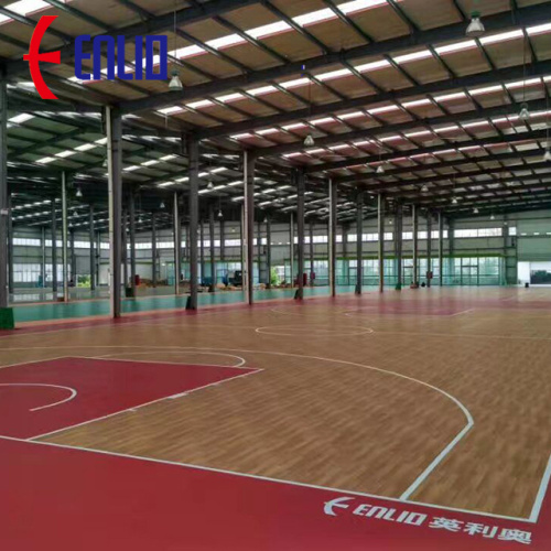 Indoor Sports Flooring / Basketball court CBA sponsor