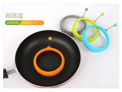 Custom Silicone Kitchenware Silicone Ring for Eggs