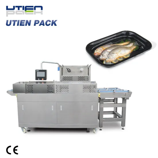 Full Auto Food Tray Sealer Sealing Machine for Fish, Meat, Vegetable, and Fruit Packaging