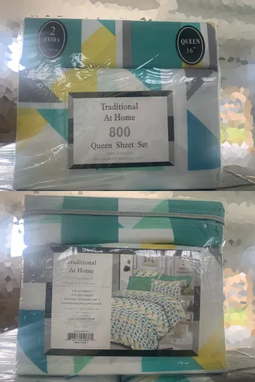 2019 Hip Style 4PCS Brushed Microfiber Printing Sheetset