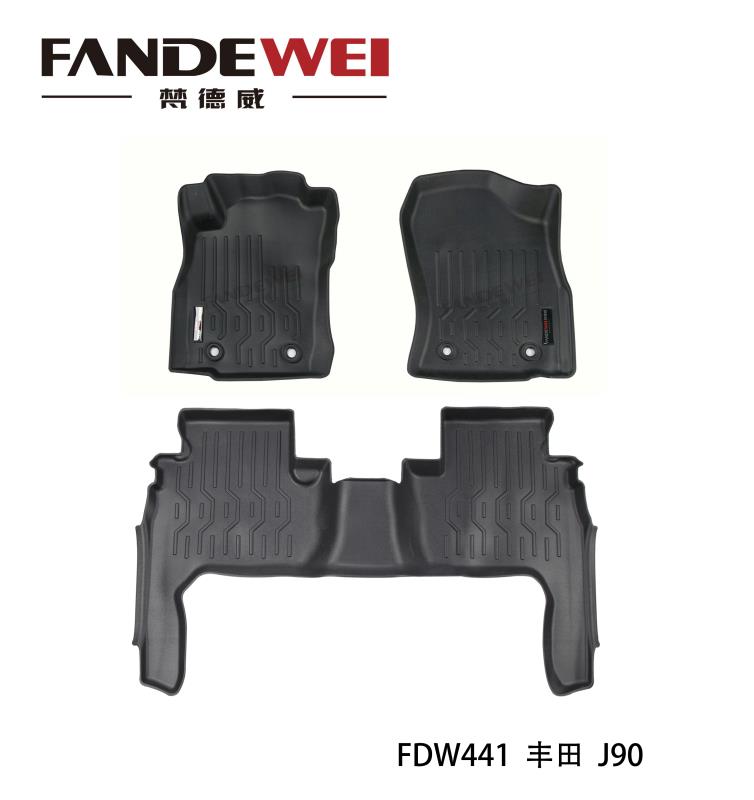 5 -deur -autemenmatten voor Toyota Prado J90