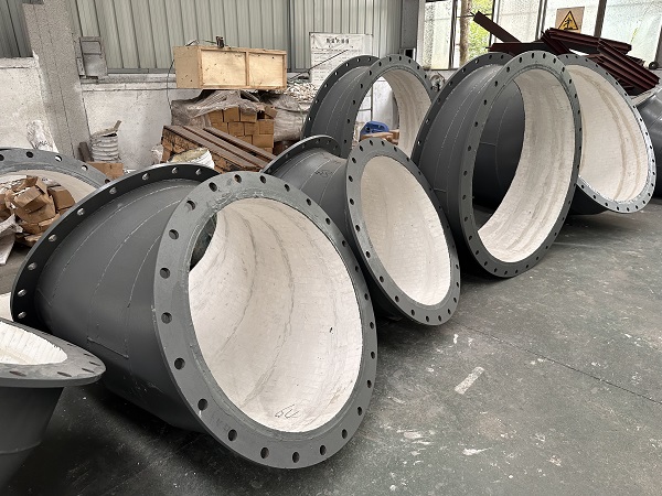 Ceramic Patch Wear-resistant Elbow Manufacturers (2)