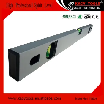 Leveling instrument, three-bubble level