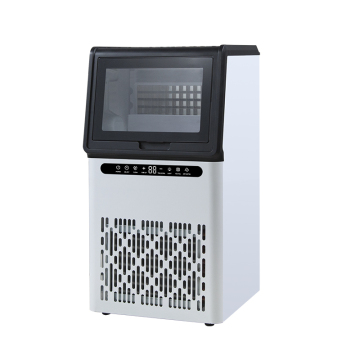 Stainless Steel Commercial Ice Cube Maker for Home and Milk Tea Shops