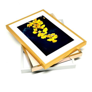 Shiny Brushed Aluminium Profile for Photo Frames & Mirror Frames in Foshan Factory