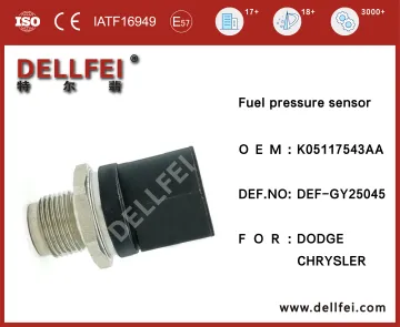 Fuel Rail Pressure Sensor K05117543AA Common Rail Pressure Sensor for CHRYSLER,DODGE