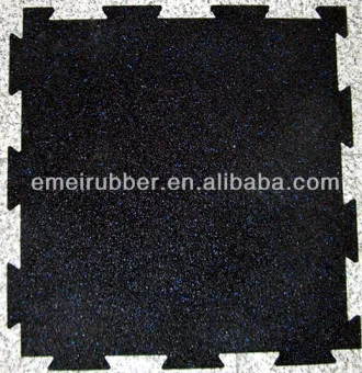 Flooring rubber mat