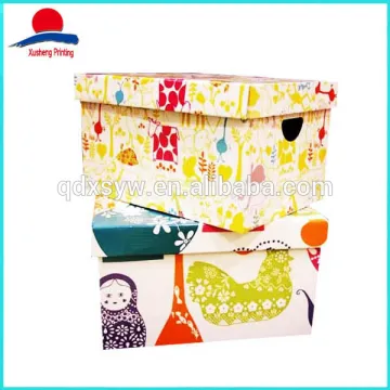 Custom High Quality Paper Storage Packaging Box