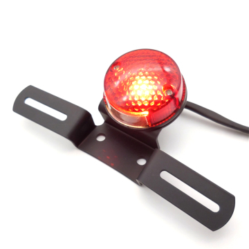 12V Round Motorcycle LED Daytime Running Turn Signal Tail Light