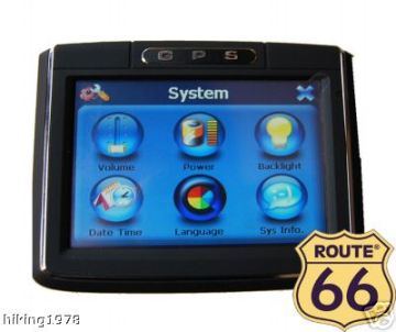 3.5" GPS Navigation Touch scre 2GB SD + FR EU MAP G351