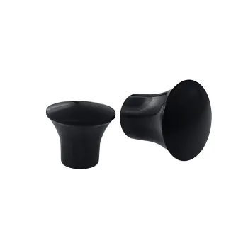 Black Bakelite Flat Top Knob - Direct Selling Cheap Plastic Female Screw Knob for Sale
