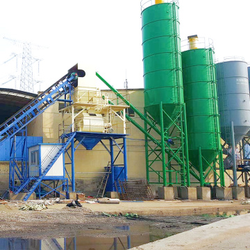 90m3 durable construction electric concrete batching plant