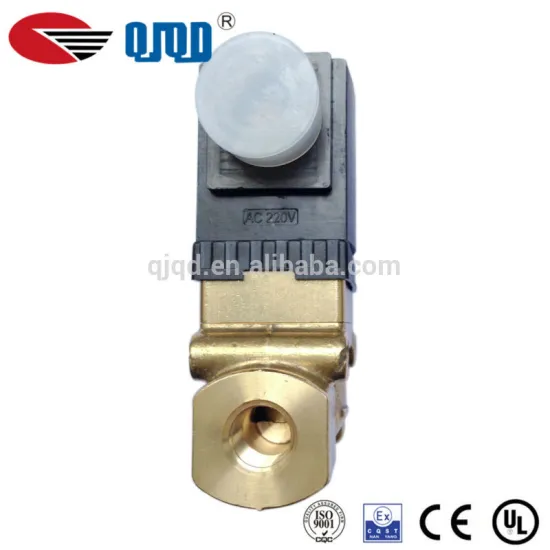 New Design Piston Type High Pressure Brass Solenoid Valve