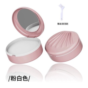Braces Retainer Container Case with Mirror, Aligner and Retainer Holder Case Mouthguard Storage Container